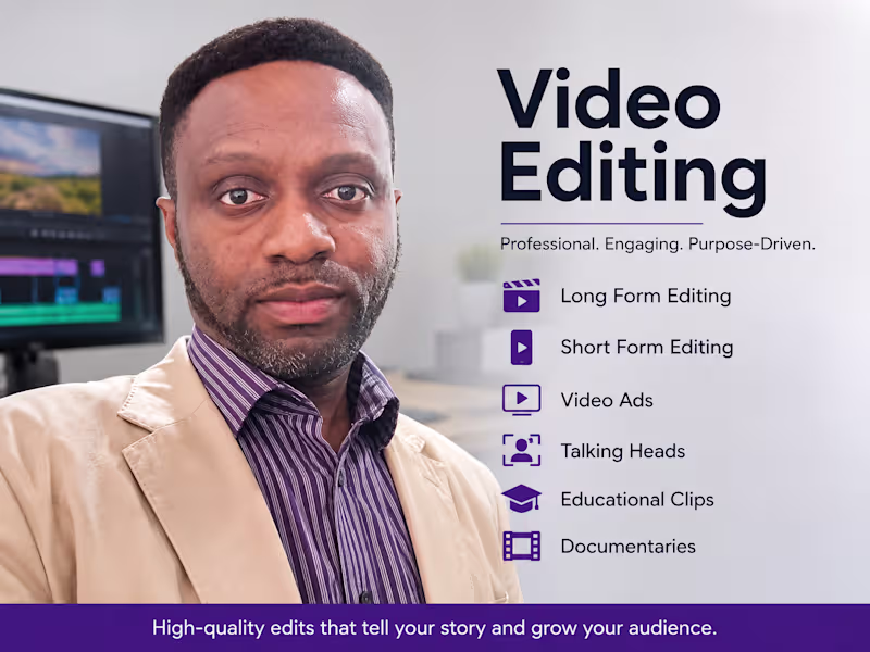 Cover image for Video Editing