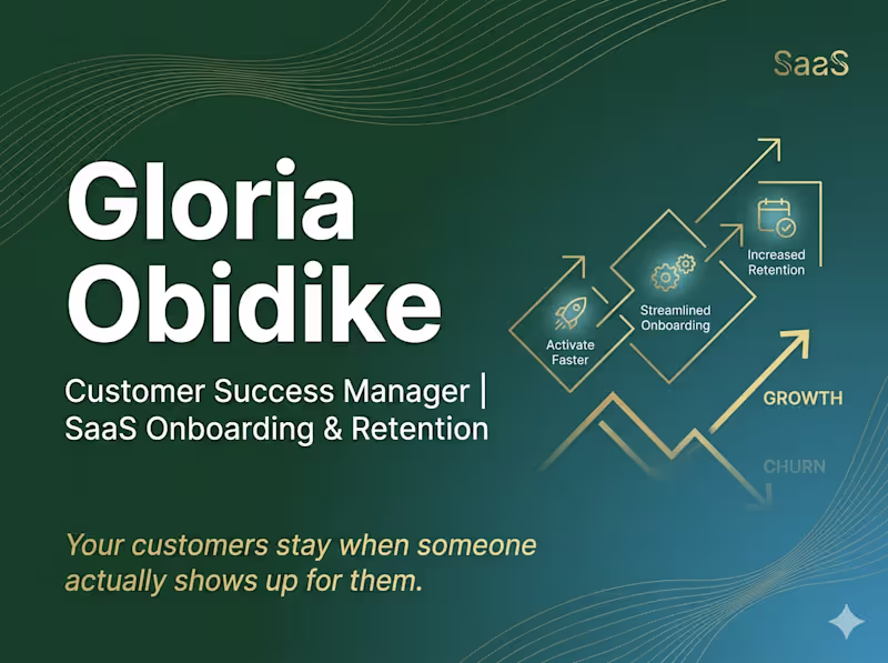 Cover image for Customer Success & SaaS Onboarding — Retain More, Churn Less