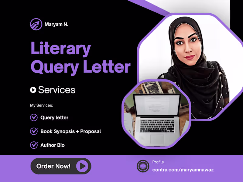 Cover image for Query Letter to Literary Agent 