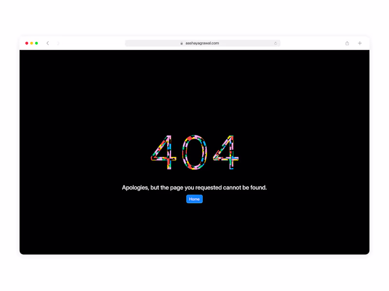 Cover image for 404 — Visual Research