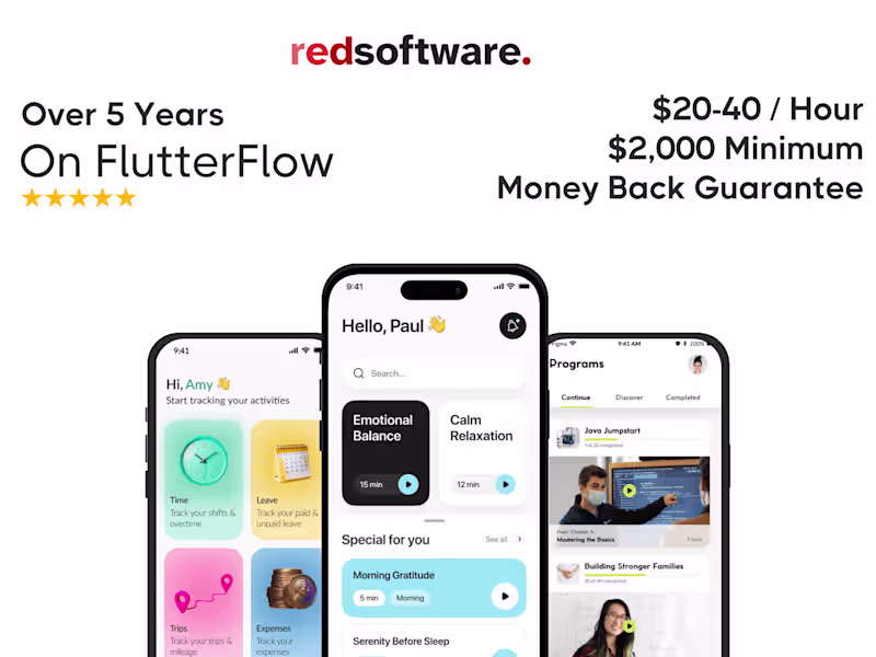 Cover image for FlutterFlow Development