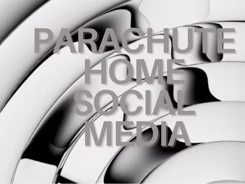 Cover image for Parachute Home Social Media Copy