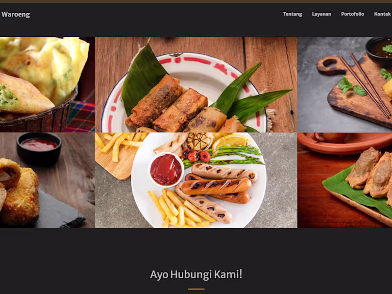 Cover image for Company Profile Waroengduasatoe
