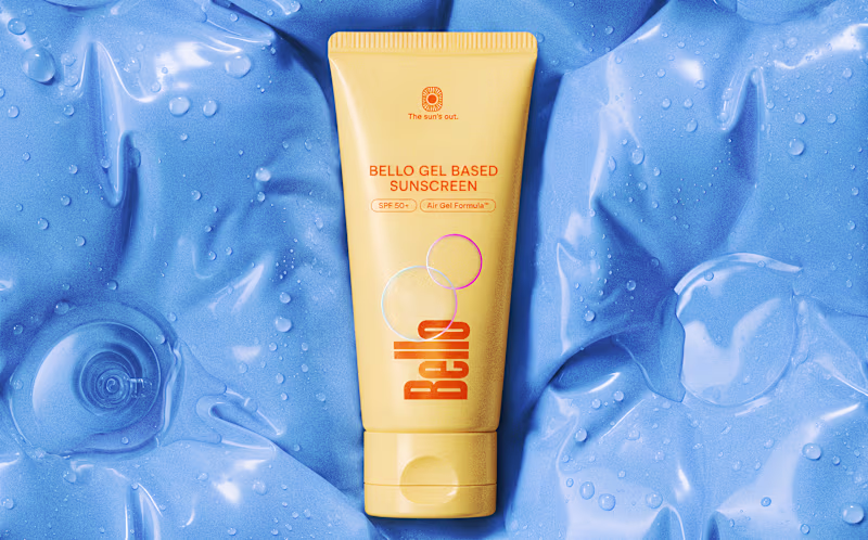 Cover image for Packaging design for a sunscreen.
It's