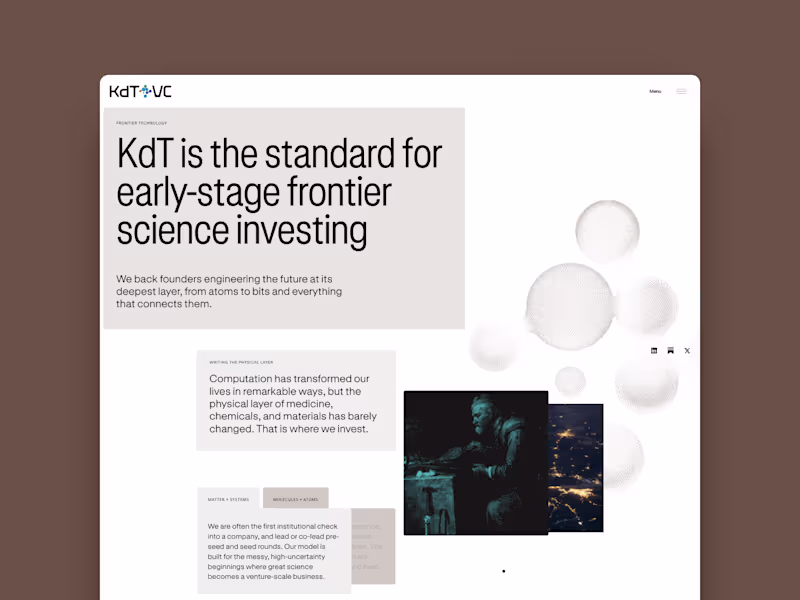 Cover image for KdT Ventures