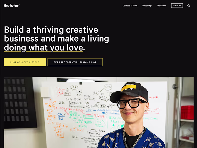 Cover image for TheFutur Website