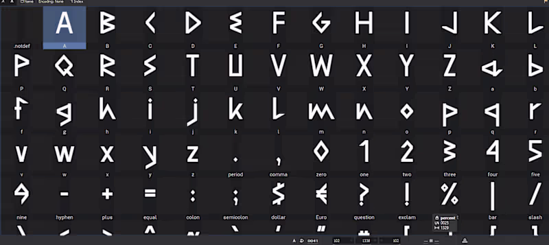 Cover image for Create a Runic style Font