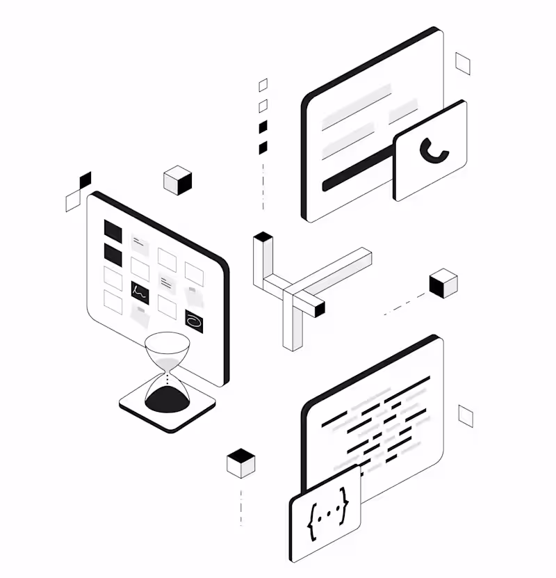 Cover image for Isometric Illustration for Techdocs