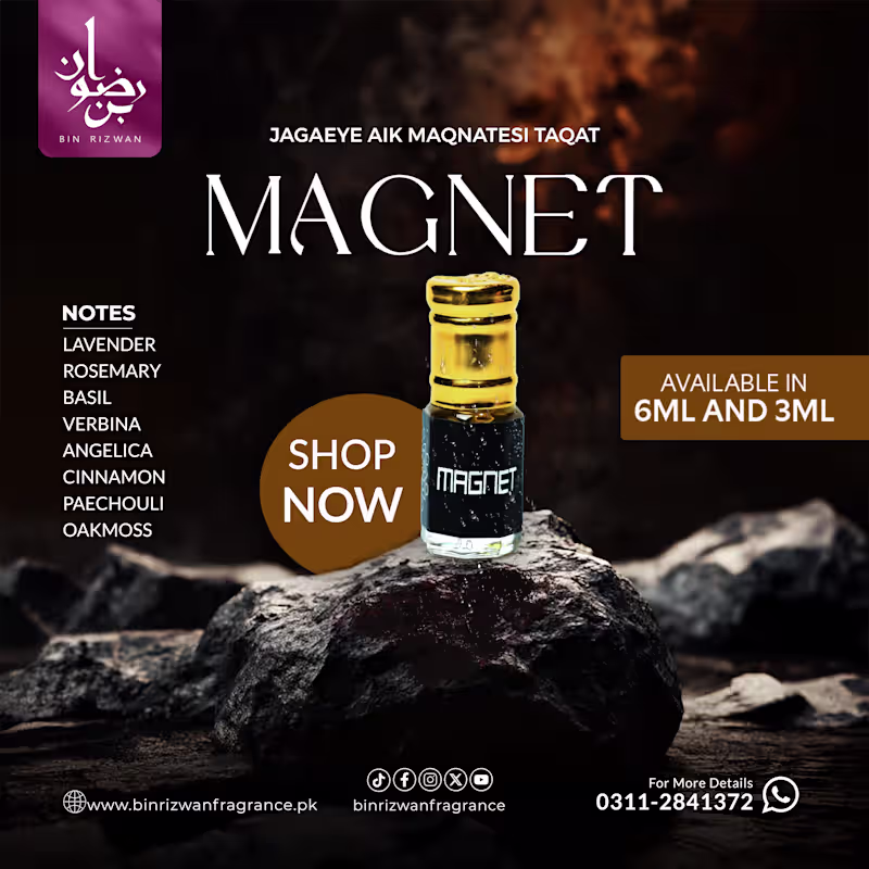 Cover image for Irresistible Attraction: Visual Branding for 'Magnet' Fragra...