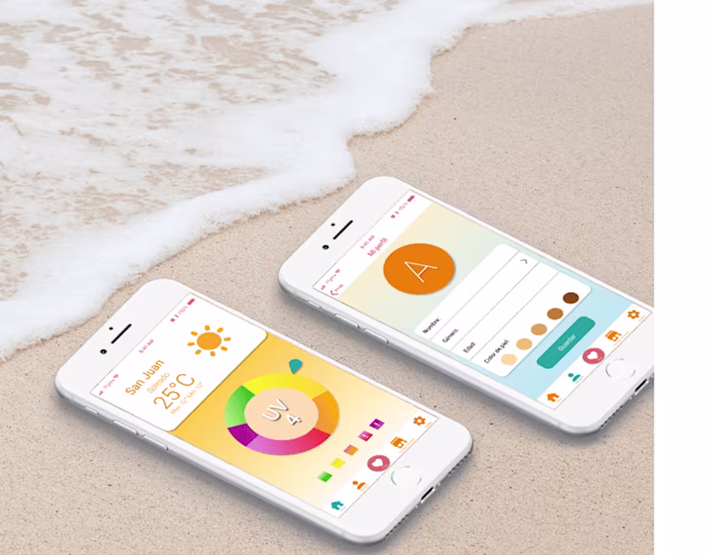 Cover image for UX UI Design - UV control on Behance