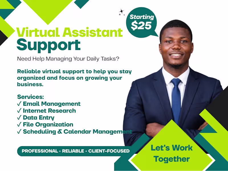 Cover image for Virtual Assistant Support