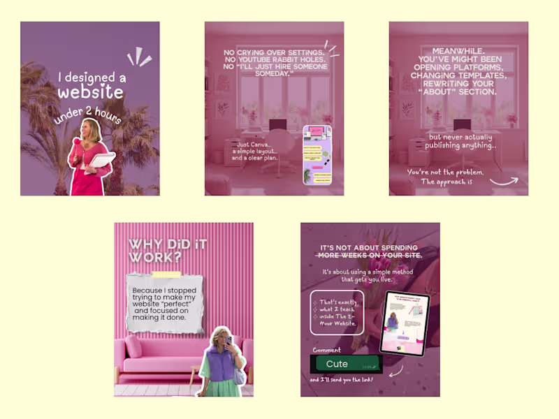 Cover image for Instagram Carousel Design
