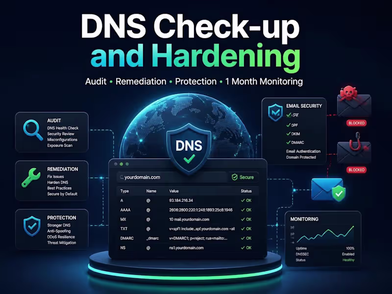 Cover image for DNS Emergency, Stop Spam and Phishing