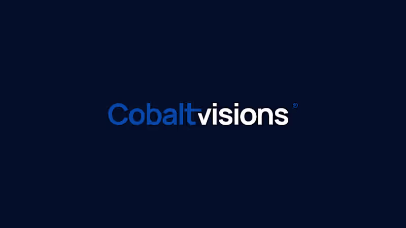 Cover image for Cobalt Vision Holding VC Design Project