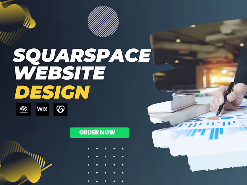 Cover image for Design, redesign responsive Squarespace websites