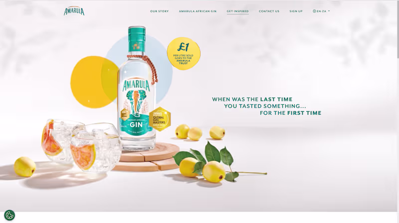 Cover image for Amarula Gin