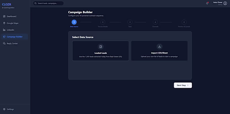 Cover image for Built Clozr AI a fully