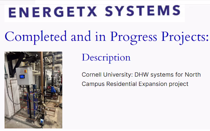 Cover image for Industrial Website + Technical Diagram