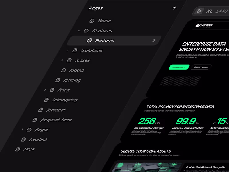 Cover image for Multi-Page Website Design & Development in Framer
