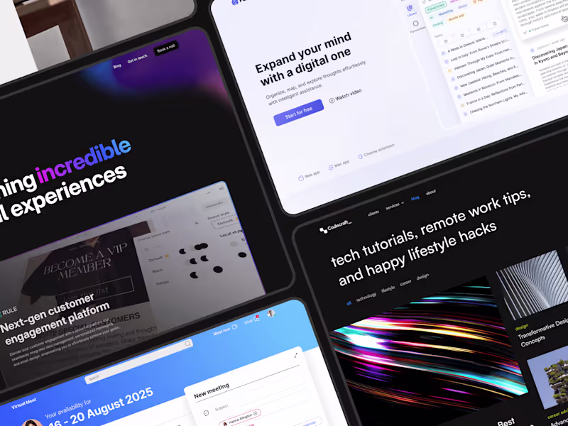 Cover image for Framer Website Design