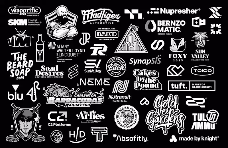 Cover image for A variety Brand identity marks!