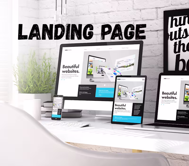 Cover image for Landing Page Development