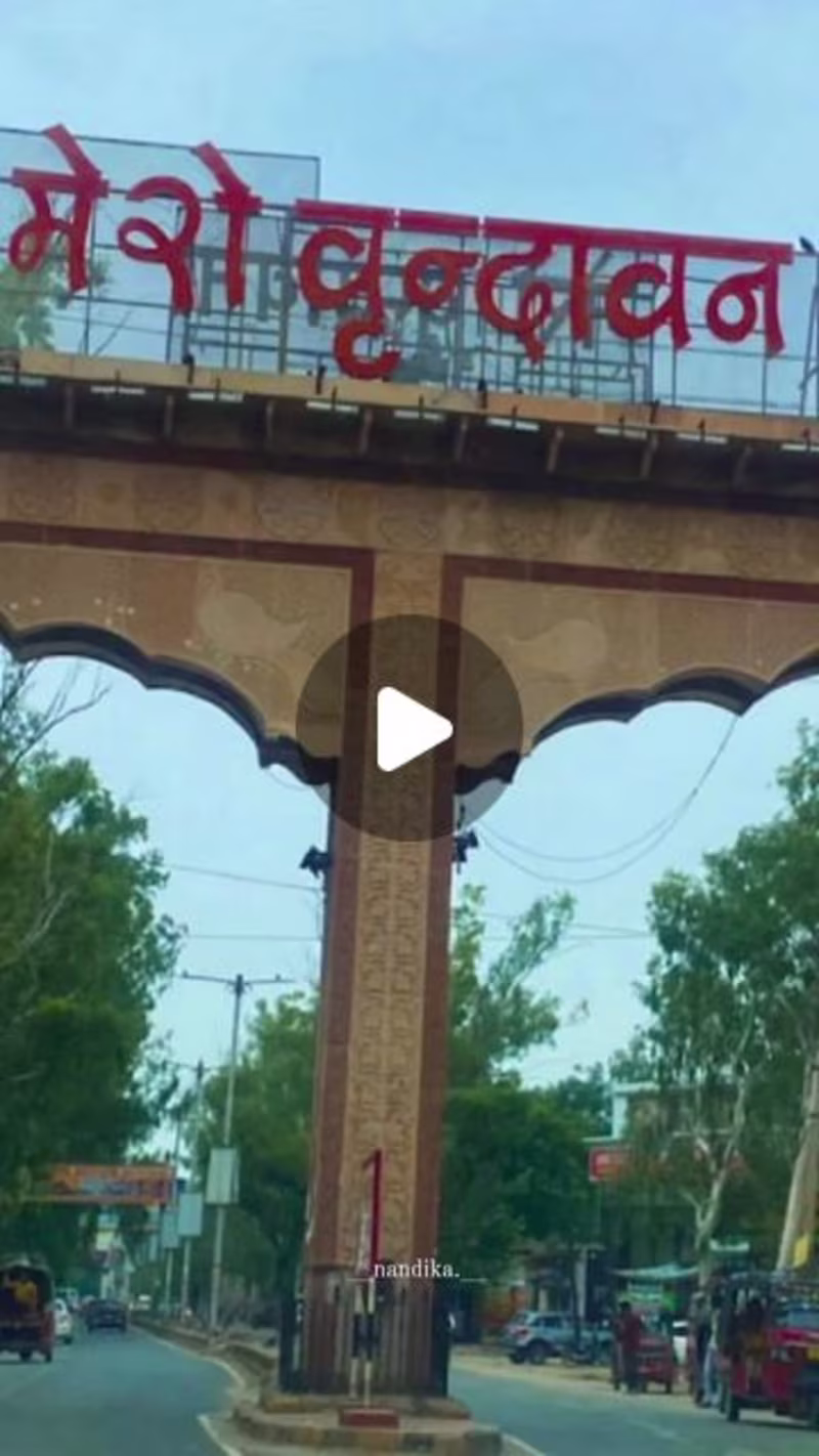 Cover image for Vrindavan Travel Vlog