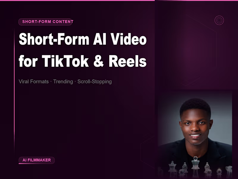 Cover image for AI Voiceover + Cinematic Video Package