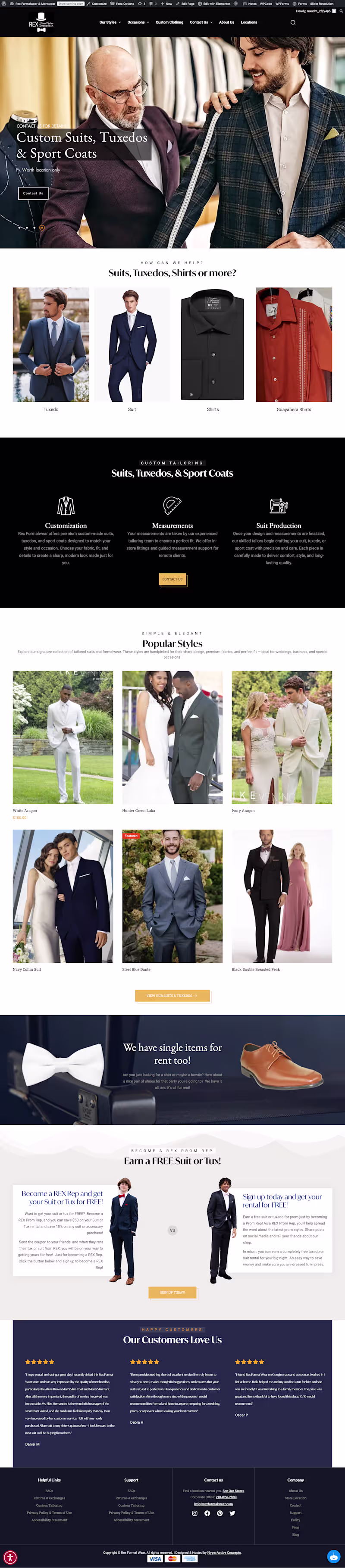 Cover image for I created a complete website