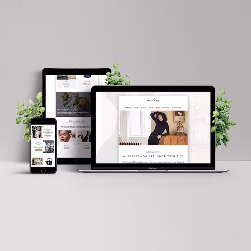 Cover image for Email Marketing for a luxury London based department store chain