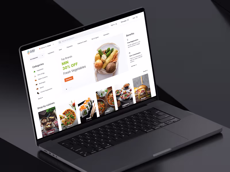 Cover image for Safqat UX/UI Overhaul and Brand System