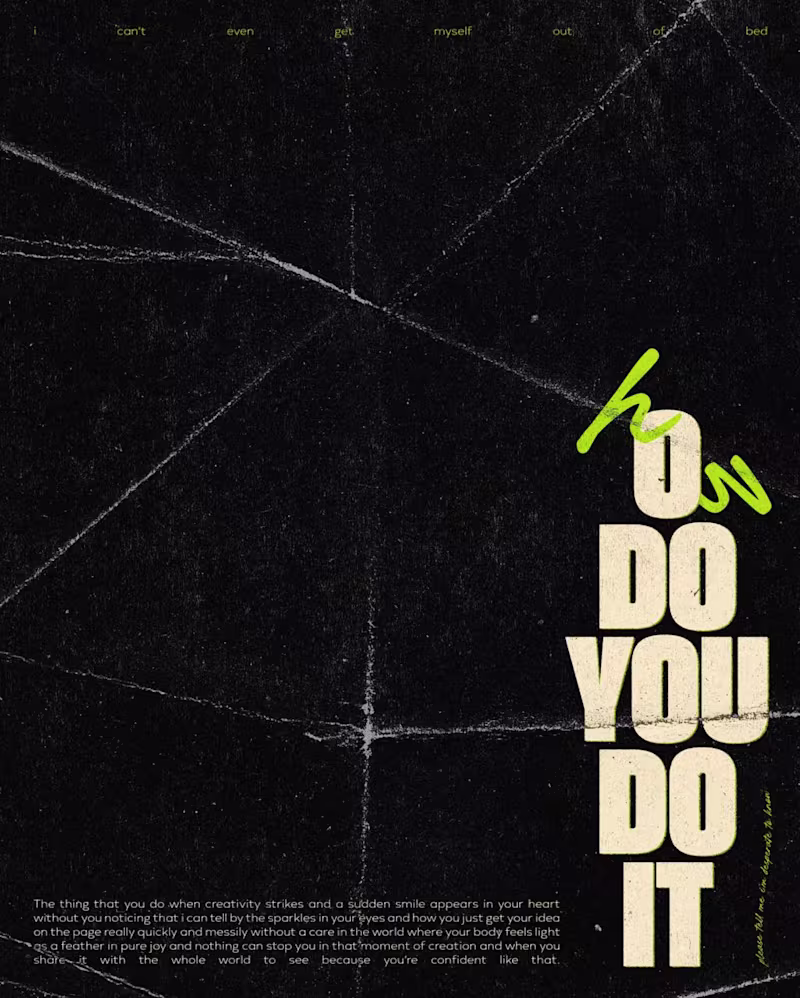 Cover image for Poster on  creativity