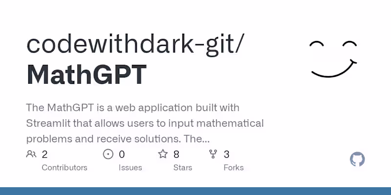 Cover image for MathGPT