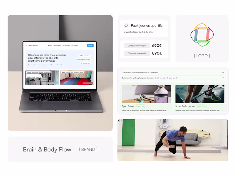Cover image for Business Website / Brain & Body Flow