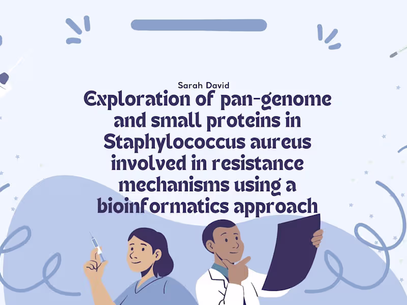 Cover image for Exploration of pan-genome  and small proteins in Staphylococcus 