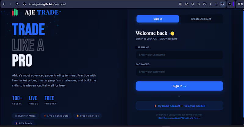 Cover image for Trading Dashboard\ web App