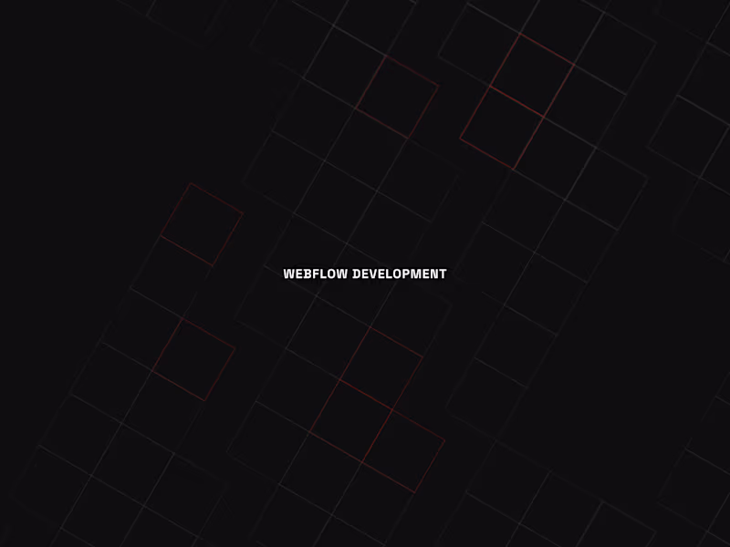 Cover image for Pro Webflow Developement