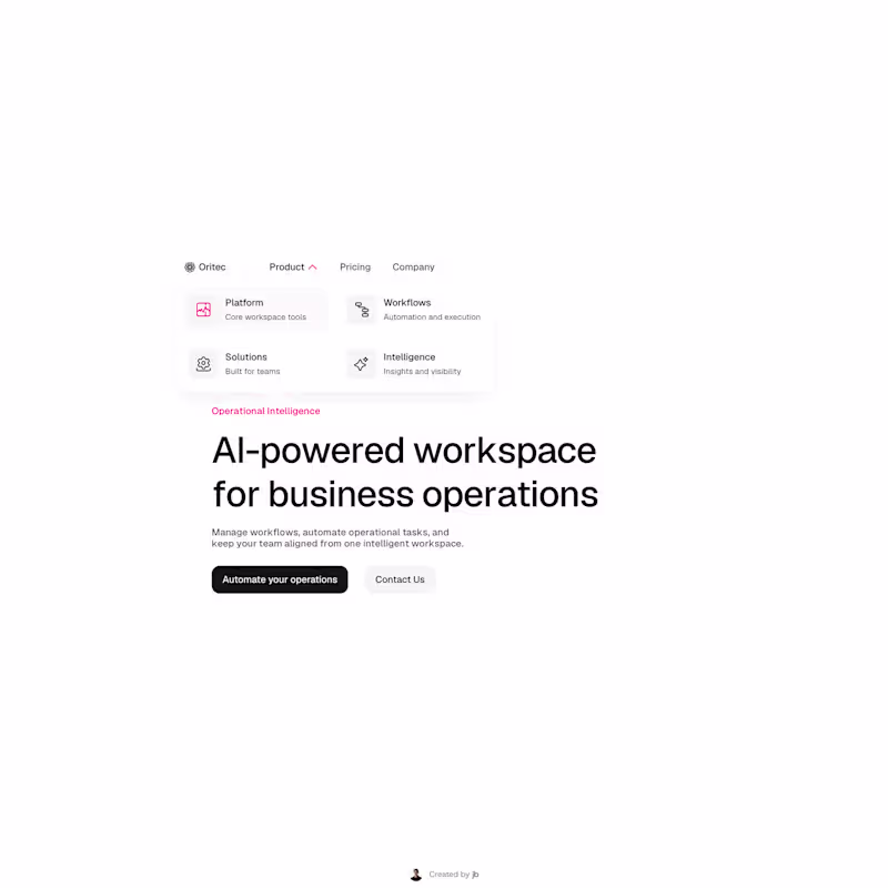 Cover image for Dropdown menu 👇🏻