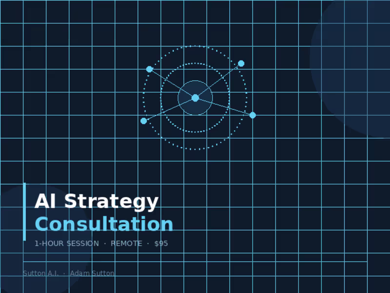 Cover image for AI Strategy Consultation