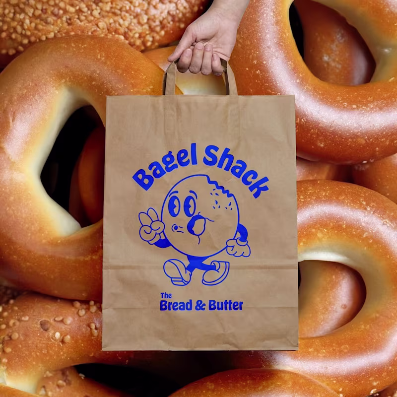 Cover image for The bagel shack