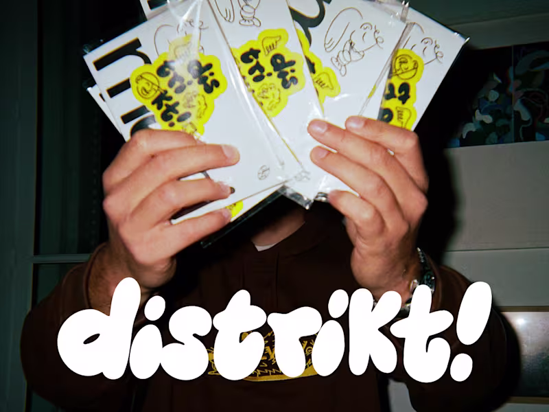 Cover image for Brand Identity for distrikt®