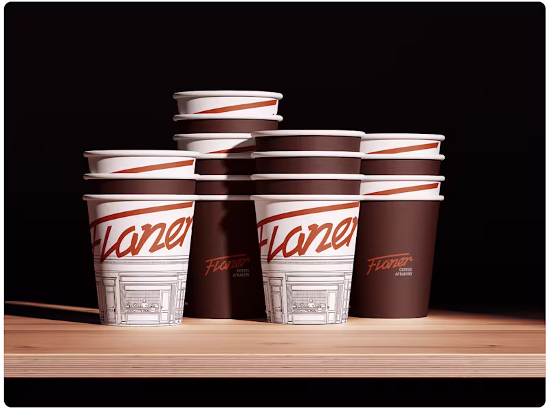 Cover image for Flaner - Cafe & Bakery Identity