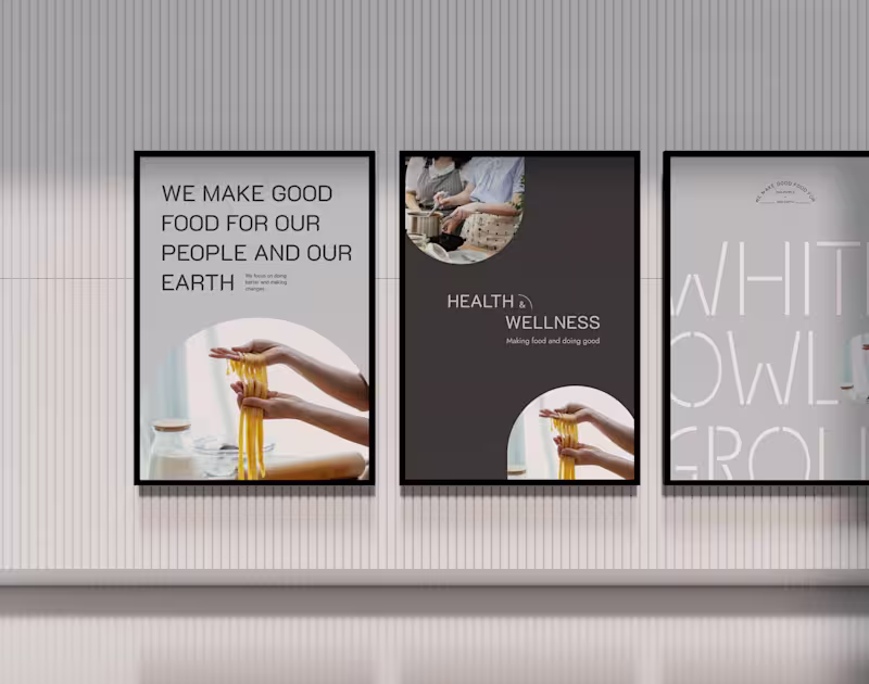 Cover image for Sustainable health and wellness | Brand Identity Design