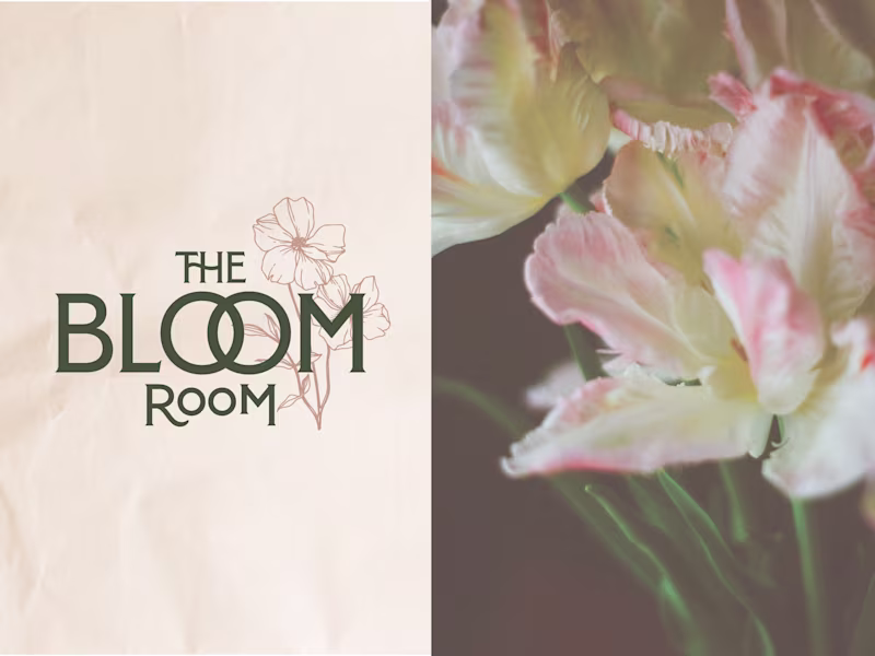 Cover image for The Bloom Room - Logo and Brand Design 