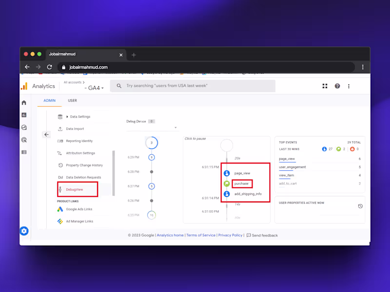 Cover image for Google Analytics 4 (GA4) Ecommerce Tracking with Google Tag ...