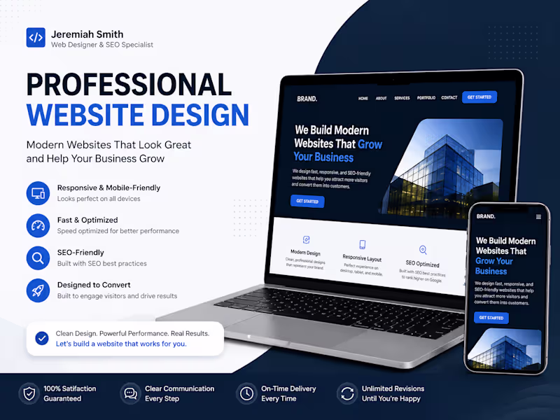 Cover image for Professional Website Design