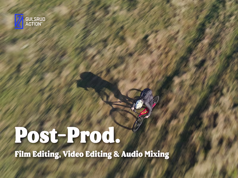 Cover image for Post-Production // Video Editing & Audio Mixing