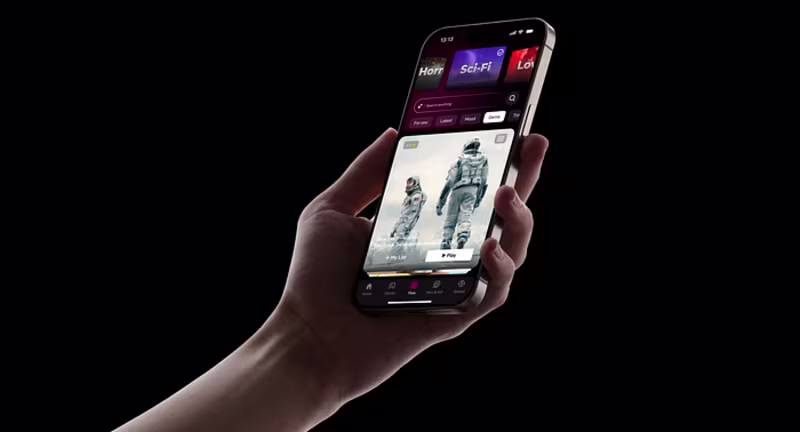 Cover image for Flow By Netflix: Swipeable Discovery Feed Design