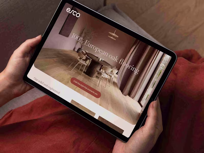 Cover image for Esco Brand Strategy & Visual identity
