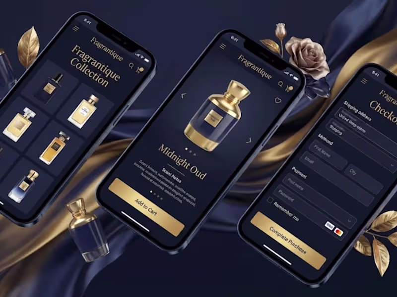 Cover image for Fragrantique Luxury Perfume Store Design & Development